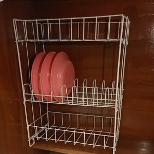 Rak piring rpk 03/rak besi/Rak piring wastafel/Rak piring serbaguna/Rak piring anti karat/rak kawat