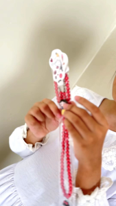 Gelang & Kalung Anak: Set Perhiasan Mutiara Clay Karakter Sanrio