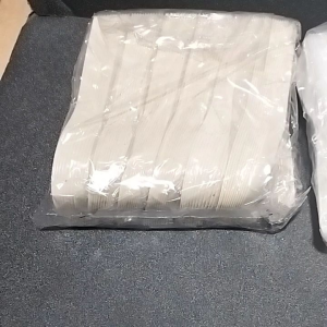 Sendok Bebek Bening dan Butek Ekonomis / Sendok Makan Plastik isi 144 Pcs