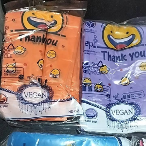 Kantong Plastik HD Gelas Smile 1 Cup l Plastik Kresek Tenteng Take Away 1 Gelas Juice Pop Ice