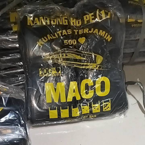 Kantong Plastik Kresek Hitam Tebal Ukuran 17 24 28 35 40