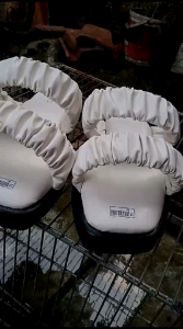 Sandal Wanita Selop Model Kerut Ban 2 Super Empuk Size 36&41