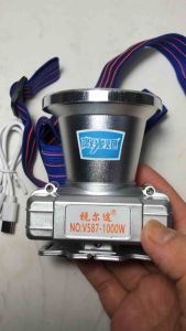 ĐÈN PIN ĐỘI ĐẦU V587 - 1000W CHIẾU XA LÊN TỚI 500M SẠC USB