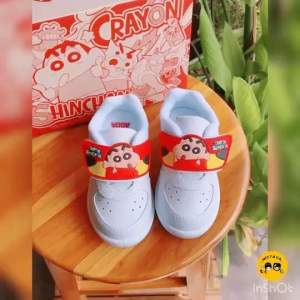 ADDA รองเท้านักเรียนอนุบาลพละขาว (ชินจัง) รุ่น 41N21