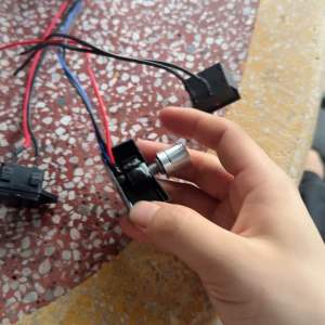 Chiết áp 12v bộ điều chỉnh tốc độ moto mini công tắc chân sạc Phụ kiện bình bơm phun xịt thuốc sâu loại 1