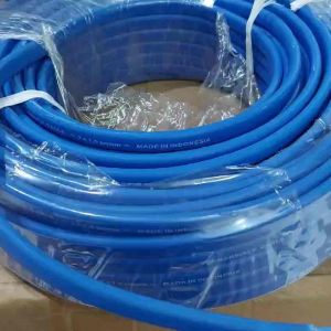 KABEL SATELIT POMPA BIRU 3x15mm KABEL SIBEL GEPENG SERABUT TEMBAGA 50YARD