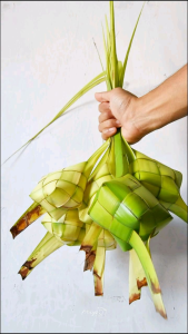 Ketupat kosongan 15 pcs - daun ketupat fress segar dibuat dadakan