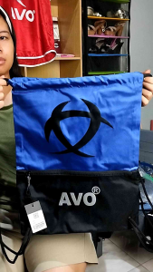 Tas Serut Olahraga Futsal Sepak Bola Gymsack String Bag Drawstringbag Avo multifungsi nyaman terbaru modern