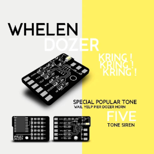 Kit IC Suara Whelen Dozer Kring 5 tone