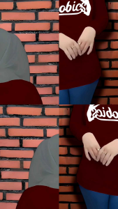 Kaos Olahraga Wanita Muslimah Lengan Panjang Sport Women Baju Olahraga Senam Aerobics Zumba Gym Yoga