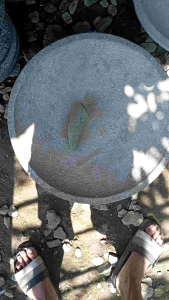 Cobek pahat ukuran jumbo. 50cm sudah 1set buat porsi besar