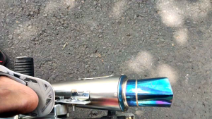 KNALPOT RACING DPJ SEGI 6 PUCUK BLUE LEHER PATEN MP GL CB TIGER SATRIA FU VIXION JUPITER MX