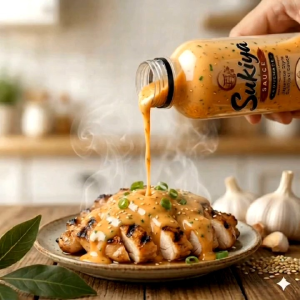 Sukiya sauce homemade 300ml Green sauce Ketumbar 300ml