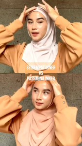 Hijab Pashmina Inner 2 in 1 Ceruty Babydoll: Pilihan Hijab Instan Terbaik