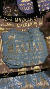 Tas Makkah Madinah Full Color Bahan Kanvas Premium Oleh Oleh Haji dan Umrah