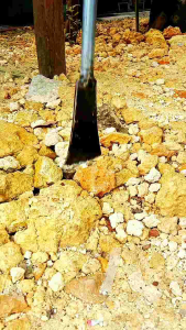 Dodos linggis galian tanah baja super 70cm