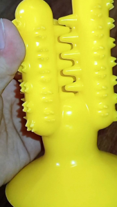 Dog Chew Toy Dog Toothbrush Pet Molar Teeth Cleaning Dog Chew Toy Puppy Training Chew Rubber Dental Care Dog Toothbrush