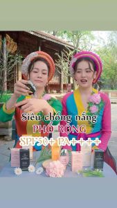 [Chính Hãng Laura+Quà Tặng] Kem chống nắng laura sunshine nhật kim anh 50ml vàng che khuyết điểm trắng da hồng nâng tone da kiêm kem lót đen tế bào gốc nhũ tương.