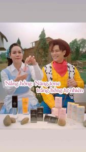 [Kèm Quà Tặng] Kem chống nắng laura sunshine nhật kim anh 50ml hàng chính hãng vàng che khuyết điểm trắng da hồng nâng tone da kiêm kem lót đen tế bào gốc nhũ tương.