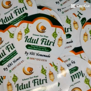 Desain dan Cetak Stiker Idul Fitri: Panduan Lengkap
