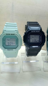 2 Jam Tangan Analog Digital Promo Cod Gaya Kasual Remaja