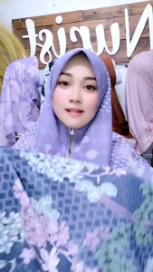 hijab terbaru terlaris ziper motif bunga
