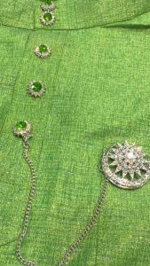 ZK Jewellery 1 set [Free Box] Butang Baju Melayu Nikah Batu Kristal Malay Shirt Buttons BT20