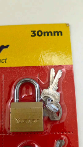 Yustar Gembok Koper Tas Loker Kotak Laci Pintu Kecil Selot Grendel Padlock 30mm