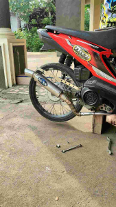slincer knalpot model cha thailand inlet 50 by ELYA racing beat scoopy vario mio nmax aerox pcx