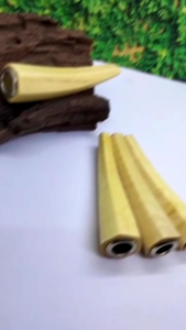 padutan once pipa kayu kemuning gading model segi enam minimalis A782