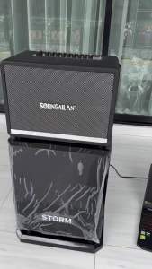 STORM RM-126 ตู้ลำโพงซับ 12นิ้ว Active Subwoofer Speaker มีแอมป์ในตัว RM 126 RM126 ตู้ลำโพง ซับเบส