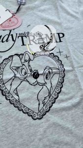 Big Ribbon Line T-shirt 🎀 เสื้อยืดโอเวอร์ สกรีนรูปโบว์ ขนาดใหญ่ คู่เกอร์สวย ผ้าเครื่องของมะนา มี 5 色