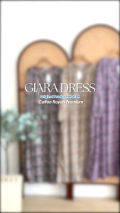 GIARA DRESS / MAXY CANTIK PREMIUM COTTON RAYON BY MOELA HQ MOTIF BUNGA DAN POLOS BEST SELLER KEKINIAN / GAMIS SUSUN BUSUI