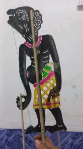 หนังตะลุง เท่ง ขนาดใหญ40ซ.ม.หนังเเท้เชิดได้จริง