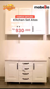 Kitchen Set Bawah Minimalis & Lemari Makan Desain Minimalis