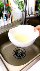 SHB - Baskom Cuci Beras Wadah Cuci Beras Sayur Buah Serbaguna Tirisan