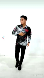 KEMEJA BATIK PRIA LENGAN PANJANG TERMURAH DILAZADA