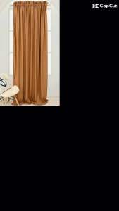 Wholesale Plain Window and Door Size Curtain| Non-Ring Plain Chic Curtain