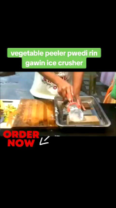 Vegetable Peeler & Manual Ice Crusher: Cooking Utensils for Every Kitchen