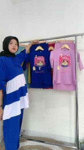 BAJU ANAK PEREMPUAN VITA KID CRINKLE S M L XL