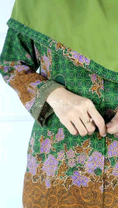Setelan Muslimat NU Setelan Blouse Dan Rok Batik Muslimat NU Bahan Sanwos Dan Semisutra