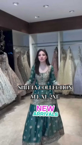 [PRE-ORDER] 2026 SEPT WOMEN INDIAN BOLLYWOOD DRESS 3PCS EMBROIDERED PAKISTANI SHARARA PALAZZO SUIT WITH DUPATTA M-2XL | TEAL BLUE BOLLYWOOD DRESS WOMEN 3PCS EMBROIDERED PAKISTANI SHARARA SUIT DUPATTA M-2XL ( DELIVERY 10 WORKING DAYS) ETA: 2026-12-30
