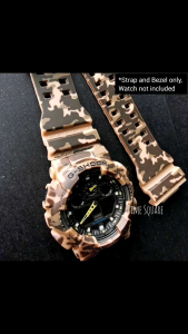 G Shock GA100 GA110 GA120 GAX100 GD100 GD110 GD120 GShock Strap and Bezel Replacement
