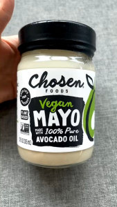 Chosen Foods Vegan Mayo made with 100% Pure Avocado oil Plant Based Non GMO 355mL Product of Canada