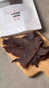 Crispy Beef Jerky - 100% Single Ingredient Dog Treats | Cat Treats | Pet Food