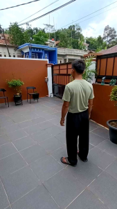 (YASBIB) CELANA PANGSI KOMPRANG PSHT CELANA SISWA IPS CELANA SABUK PSILAT HITAM POLOS TANPA SAKU