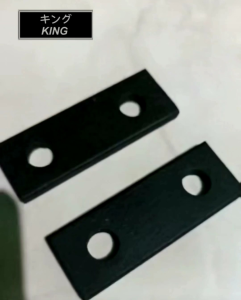 Plat Besi Serbaguna Tebal 6mm jarak antar lobang 4 cm 5 cm 6 cm 7 cm