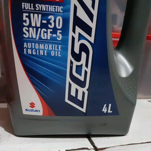 OLI MESIN MOBIL SUZUKI ECSTAR F9000 FULL SINTETIC SUZUKI GASOLINE ENGINE 5 W - 30 SN/GF-5 ORIGINAL