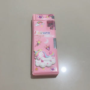 Tempat Pensil Magnet Jumbo Plus Serutan JH 660 Momo Animal Astronot