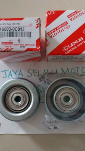 Mengenal Bearing Pully Tensioner Idler Van Belt